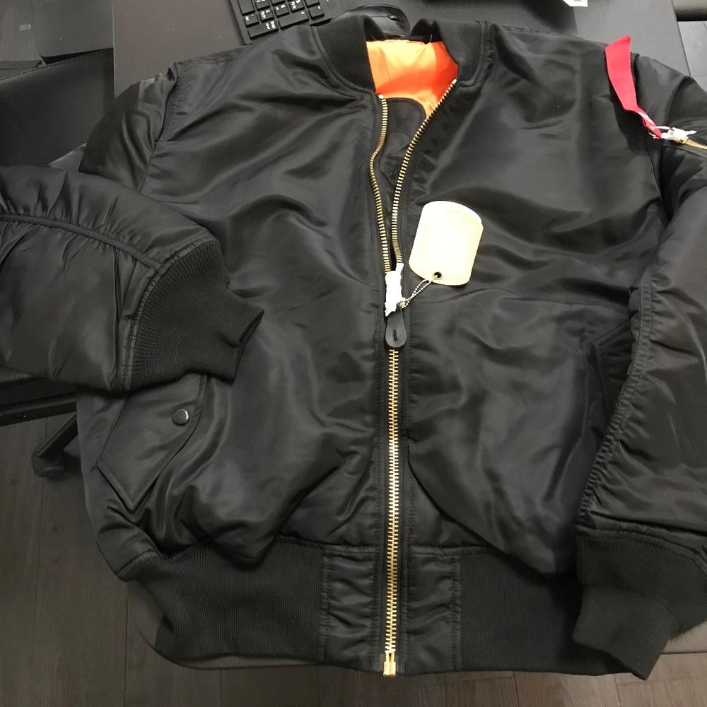 ALPHA MA-1 FLIGHT JACKET